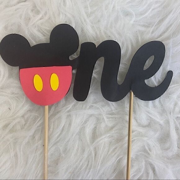 Mickey one cake topper first birthday party - Picture 7 of 11